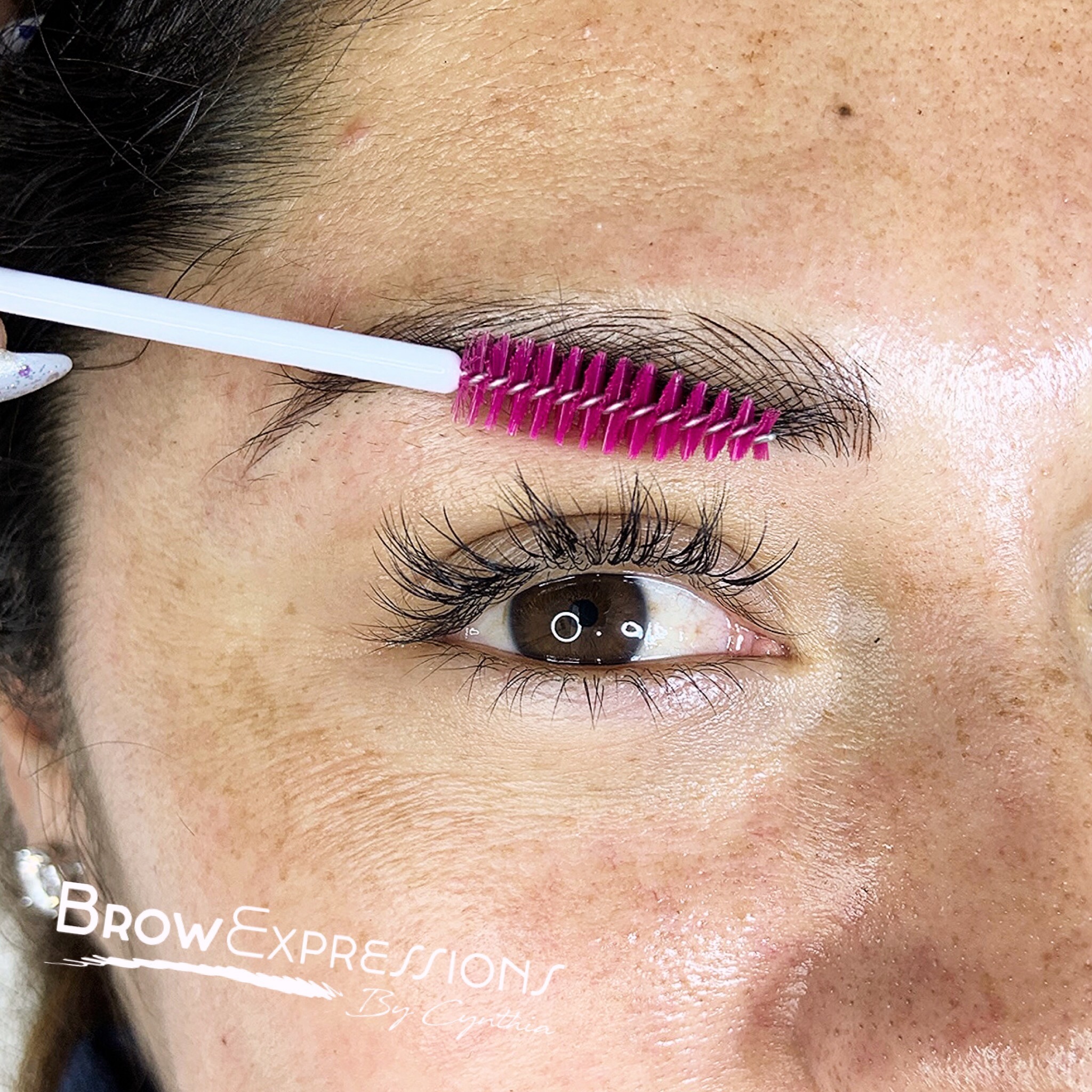 Brow brushing and aftercare — Brow Expressions by Cynthia Irwin Prescott AZ